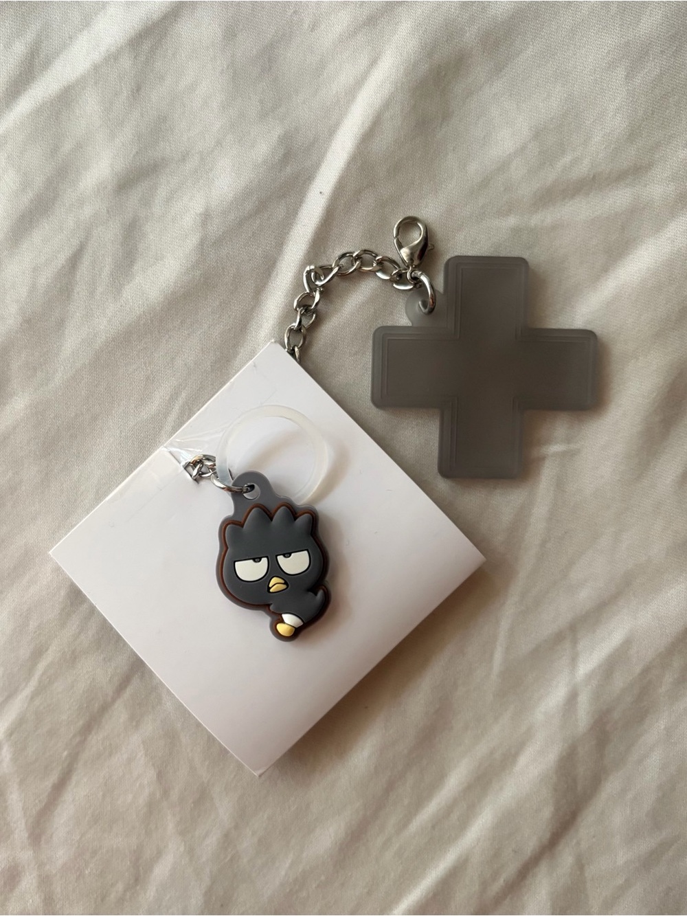 NEW bad badtz mary keychain/umbrella charm